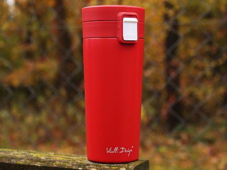 Kubek termiczny 400 ml Vialli Design - Fuori Czerwony - 1K.FUO.8524