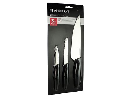 Komplet noży Aspiro (3 el.) - Ambition 1D.NO.51242