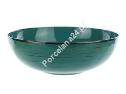 Salaterka 24 cm Bogucice - Alumina Nostalgia Emerald 992