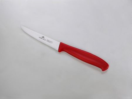 Nóż kuchenny ząbkowany / do steków 10,2 cm (4") Gerlach - Smart Color 930M Czerwony