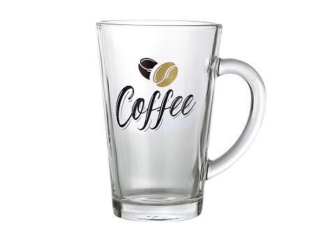 Kubek szklany IVO 300 ml COFFEE Glasmark - 4G.10-0028-300-40814