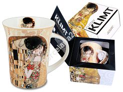 Kubek 0,35 L Carmani - Gustav Klimt The Kiss 33.532-8111