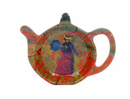 Spodek na torebki od herbaty Leonardo England - Claude Monet - Pole maków 33.710-9443-KC