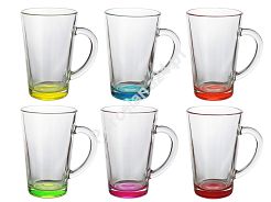 Kubek 300 ml Glasmark - Iwo malowane dno mix kolorów 4G.10-0028-0300-5082