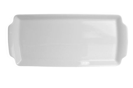 Taca do ciasta 35 cm Lubiana - Roma biała (nr 2099)