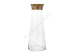 Karafka do wody z korkiem 1000 ml Trend Glass - Emma 44.TG-35708