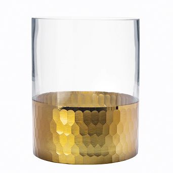 Świecznik / lampion 15 cm Altom Design - Golden Honey 07.GH.1616