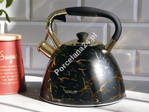 Czajnik stalowy 3 L Odelo - Brody Black 1OD.CZA.2282 Czajnik stalowy 3 L Odelo - Brody Black 1OD.CZA.2282
