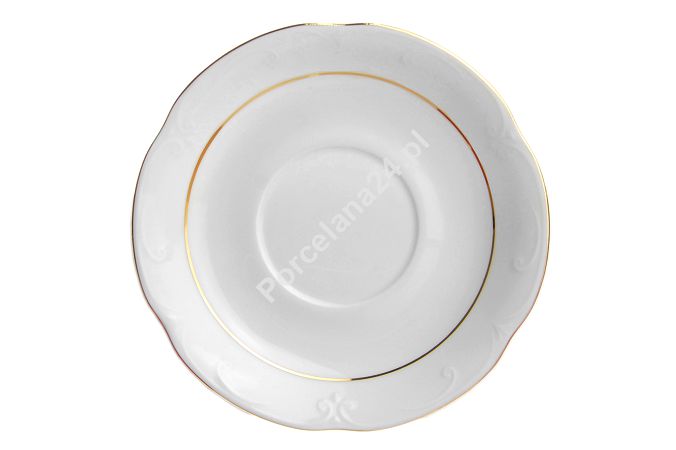 Spodek 16 cm Chodzież - Kamelia B014 ZŁOTA LINIA Spodek 16 cm Chodzież - Kamelia B014 ZŁOTA LINIA