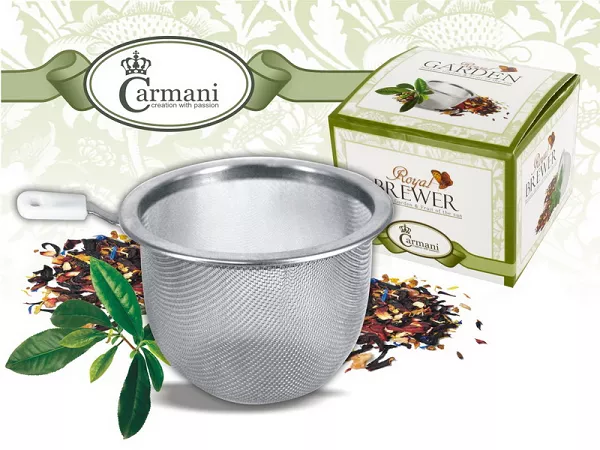 Zaparzacz do herbaty 6,5 cm Carmani - Sitko do kubka z uchwytem 33.888-1110 Zaparzacz do herbaty 6,5 cm Carmani - Sitko do kubka z uchwytem 33.888-1110