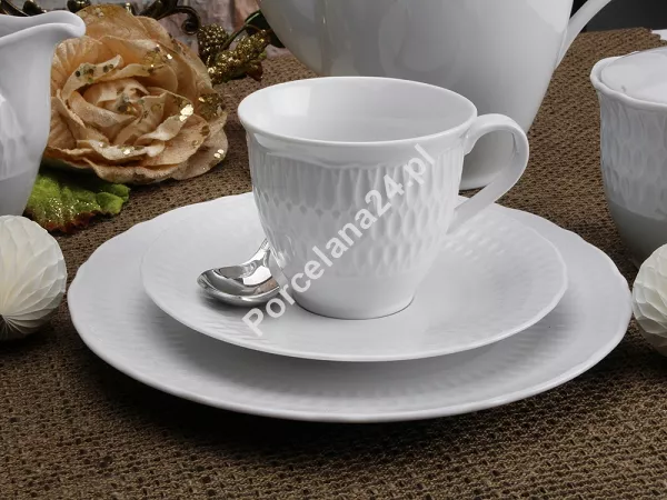 Filiżanka ze spodkiem 0,22 L / 15,7 cm Ćmielów - Sofia 0001 Filiżanka ze spodkiem 0,22 L / 15,7 cm Ćmielów - Sofia 0001