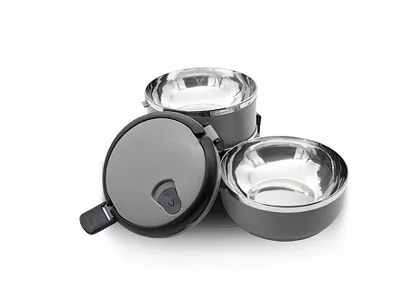 Menażka 3 el. Meyerhoff - Szara 1TR.MEN.39910