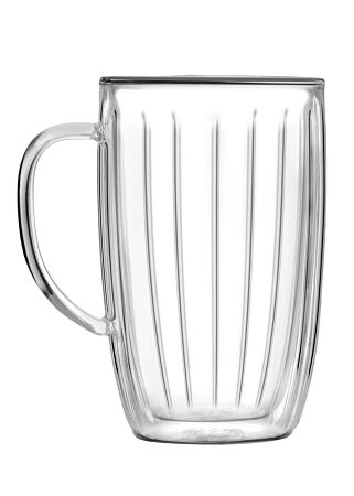 Kpl. 2 szklanek termicznych z podwójną ścianką 350 ml Vialli Design - Tulip 8875 Kpl. 2 szklanek termicznych z podwójną ścianką 350 ml Vialli Design - Tulip 8875