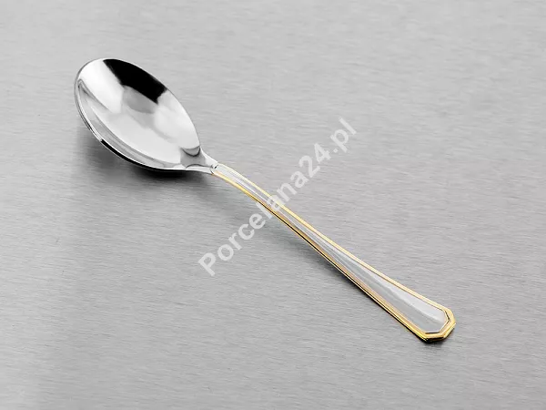 Komplet 6 łyżeczek do kawy / herbaty 13,3 cm Pintinox 1929 - America (2.5 mm) złocony Komplet 6 łyżeczek do kawy / herbaty 13,3 cm Pintinox 1929 - America (2.5 mm) złocony
