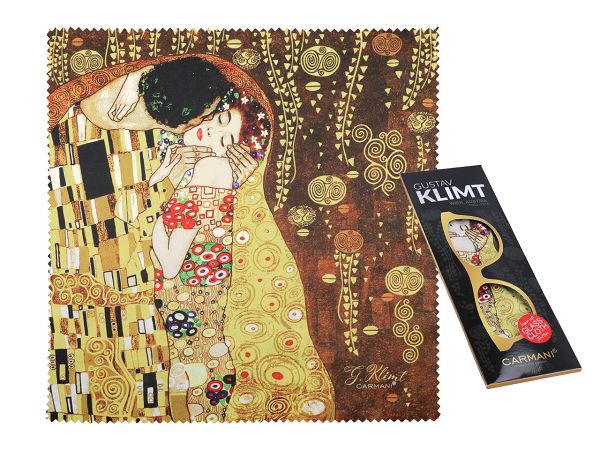 Ściereczka do okularów Carmani - Gustav Klimt The Kiss 33.021-0513 Ściereczka do okularów Carmani - Gustav Klimt The Kiss 33.021-0513
