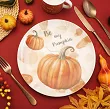 Serwis obiadowo - herbaciany na 6 osób (24 el.) Lubiana - Boss/Vanilla/Riva Be My Pumpkin