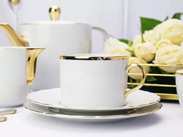 Garnitur do kawy na 12 osób (39 el.) Porcel - Empire Gold Garnitur do kawy na 12 osób (39 el.) Porcel - Empire Gold