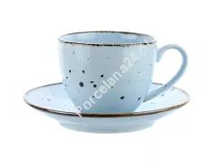 Filiżanka ze spodkiem 0,30 L / 16 cm Bogucice - Alumina Cottage Sky 1091