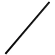 Słomka papierowa 19,7 cm - Opakowanie 100 szt. - Classic Czarna EM.PA.SŁ-C