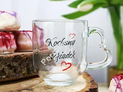 Kubek z ozdobnym uchem 0,31 L Altom Design - Kochany dziadek 07.BAB.3380