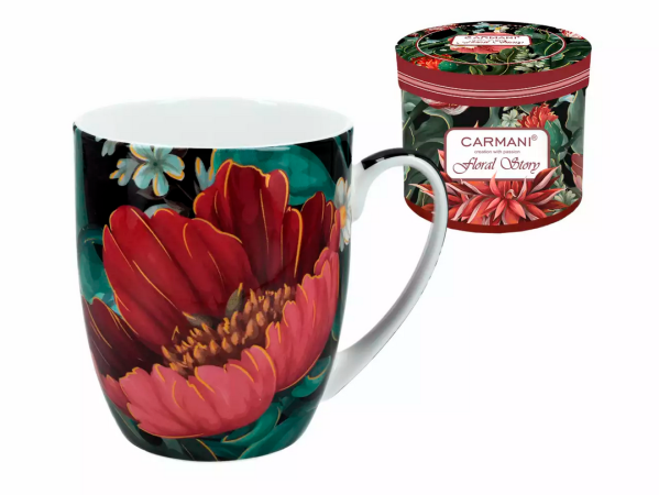 Kubek 0,38 l Carmani - Floral Story 33.840-9306 Kubek 0,38 l Carmani - Floral Story 33.840-9306