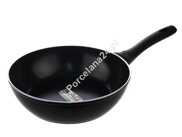 Patelnia głęboka 24 cm z powłoką ceramiczną Gerlach - Harmony Classic Czarna 325R Patelnia głęboka 24 cm z powłoką ceramiczną Gerlach - Harmony Classic Czarna 325R