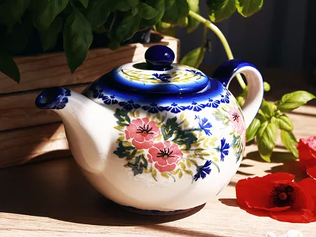 Czajnik 1,5 L Bolesławiec - Maki Smolińskiej gat. I
