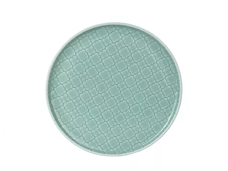 Talerz deserowy 17 cm Lubiana - Marrakesz Zielony (Morski)