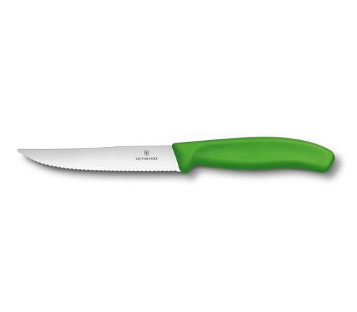 Nóż do steków / pizzy 12 cm Victorinox - Swiss Classic Green V.SC.G.6.7936.12L4 Nóż do steków / pizzy 12 cm Victorinox - Swiss Classic Green V.SC.G.6.7936.12L4