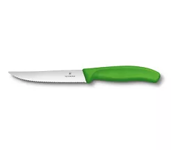 Nóż do steków / pizzy 12 cm Victorinox - Swiss Classic Green V.SC.G.6.7936.12L4