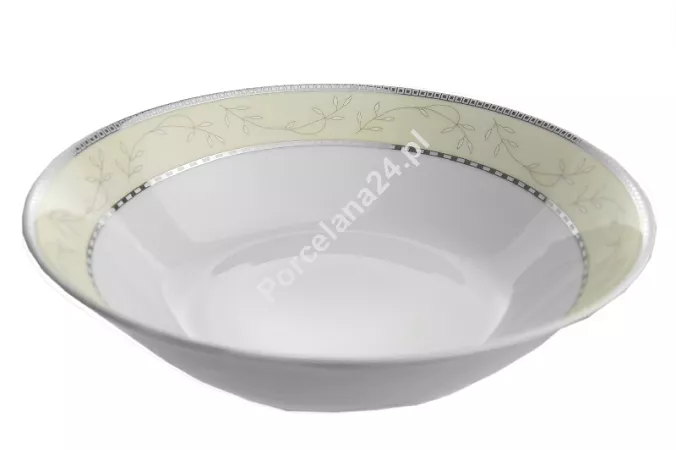 Salaterka 26 cm PUŁASKI Ćmielów - Astra B601 MARZENIE PLATYNOWE Salaterka 26 cm PUŁASKI Ćmielów - Astra B601 MARZENIE PLATYNOWE