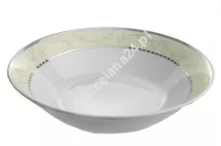 Salaterka 26 cm PUŁASKI Ćmielów - Astra B601 MARZENIE PLATYNOWE