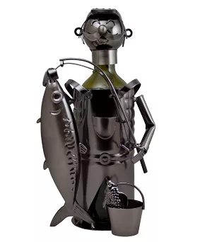 Stojak na butelkę 0,75 L Wędkarz - Hinz Design W97