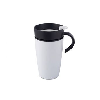 Kubek termiczny 275 ml Rosti Mepal - Automatic Biały 1K.KUB.BIAŁY