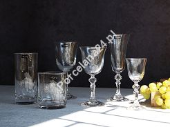 Komplet szkła stołowego (36 szt) Krosno - Krista z reliefem / DECO