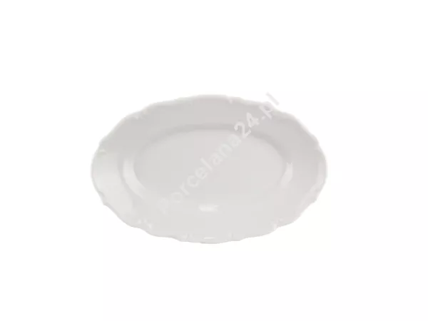 Półmisek owalny 22 cm Chodzież - Maria Teresa C000 BIAŁA Półmisek owalny 22 cm Chodzież - Maria Teresa C000 BIAŁA