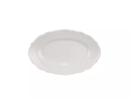 Półmisek owalny 22 cm Chodzież - Maria Teresa C000 BIAŁA