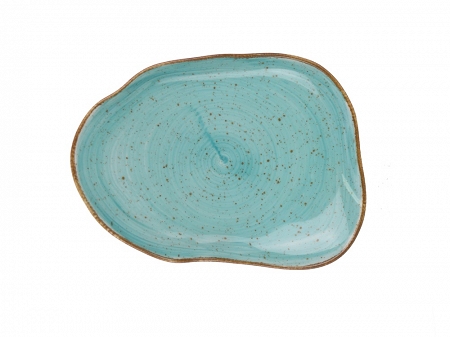 Komplet 6 talerzy deserowych (spodków) 17 cm Lubiana - Stone Age / Morski
