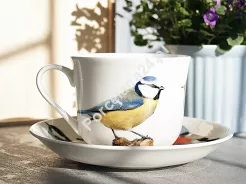 Filiżanka ze spodkiem 0,45 L Brookes Empireware - Birds 33.703-1512