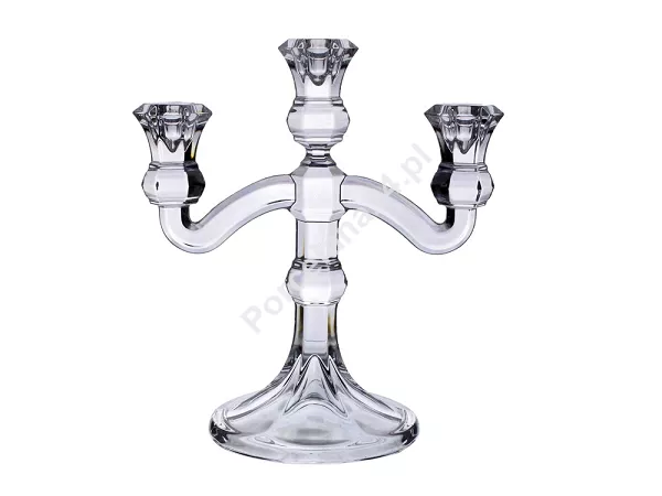 Świecznik 3-raminny 25,5 cm Bohemia - 4SB.SW3R.499790 Świecznik 3-raminny 25,5 cm Bohemia - 4SB.SW3R.499790