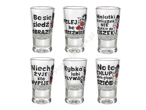 Kpl. kieliszków do wódki 25 ml (6szt) Glasmark - HUMOR TOASTY 4G.57-0090-4684i 25 ml (6szt) Glasmark - HUMOR TOASTY 4G.57-0090-4684 Kpl. kieliszków do wódki 25 ml (6szt) Glasmark - HUMOR TOASTY 4G.57-0090-4684i 25 ml (6szt) Glasmark - HUMOR TOASTY 4G.57-0090-4684