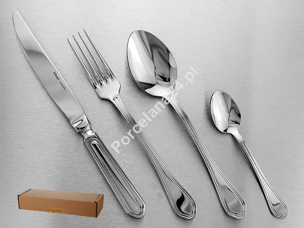 Komplet sztućców 24 cz. na 6 osób Hisar - Florence (3.0/2.5 mm) wysoki połysk Komplet sztućców 24 cz. na 6 osób Hisar - Florence (3.0/2.5 mm) wysoki połysk