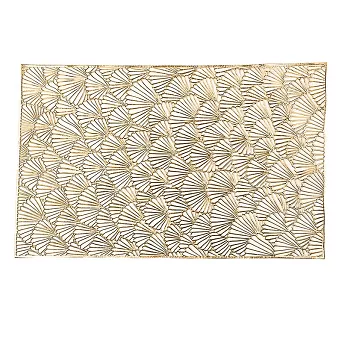 Podkładka / mata pod talerz 30 x 45 cm Altom Design - Kwiaty Złota 07.MAT.0171