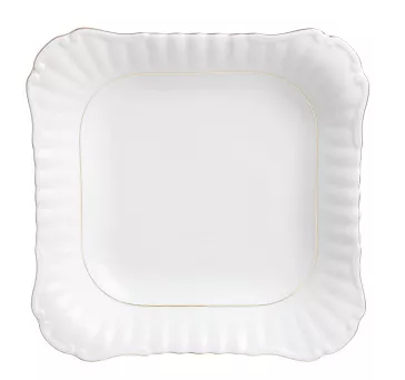 Salaterka kwadratowa 24 cm Chodzież - Iwona ZŁOTA LINIA B014