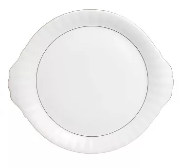 Talerz do ciasta 24 cm Chodzież - Iwona ZŁOTA LINIA B014