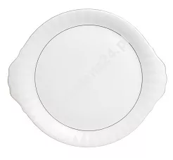 Talerz do ciasta 24 cm Chodzież - Iwona ZŁOTA LINIA B014