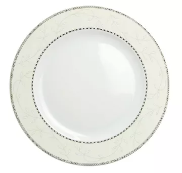 Półmisek okrągły 32 cm Ćmielów - Astra B601 MARZENIE PLATYNOWE
