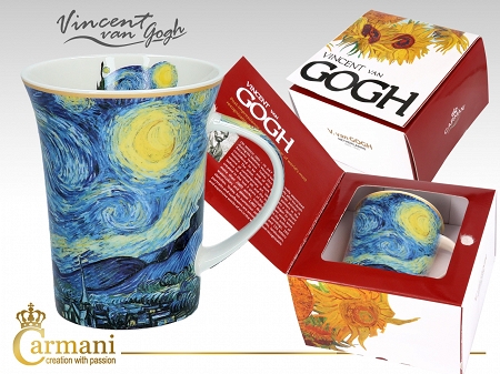 Kubek 0,35 L Carmani - Vincent van Gogh - Gwiaździsta noc 33.830-8115