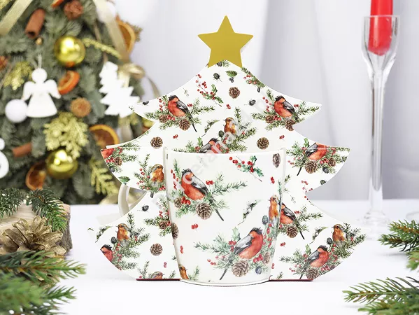 Kubek 0,4 l  Duo - Christmas Birds 1 15.CHBI1.K40 Kubek 0,4 l  Duo - Christmas Birds 1 15.CHBI1.K40