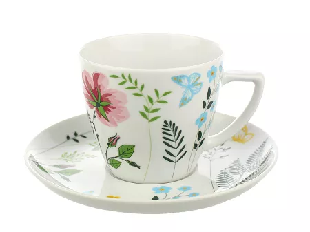 Filiżanka ze spodkiem 0,35 L / 17 cm Lubiana - Beata/Dorota 6778